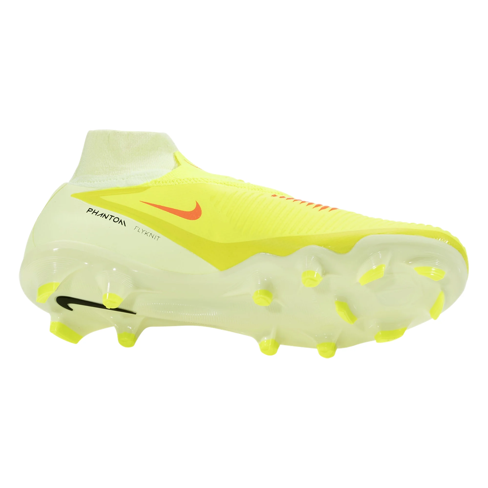 Nike Phantom 6 High Pro Firm Ground Soccer Cleats (Hyper Crimson/Black/Limelight)