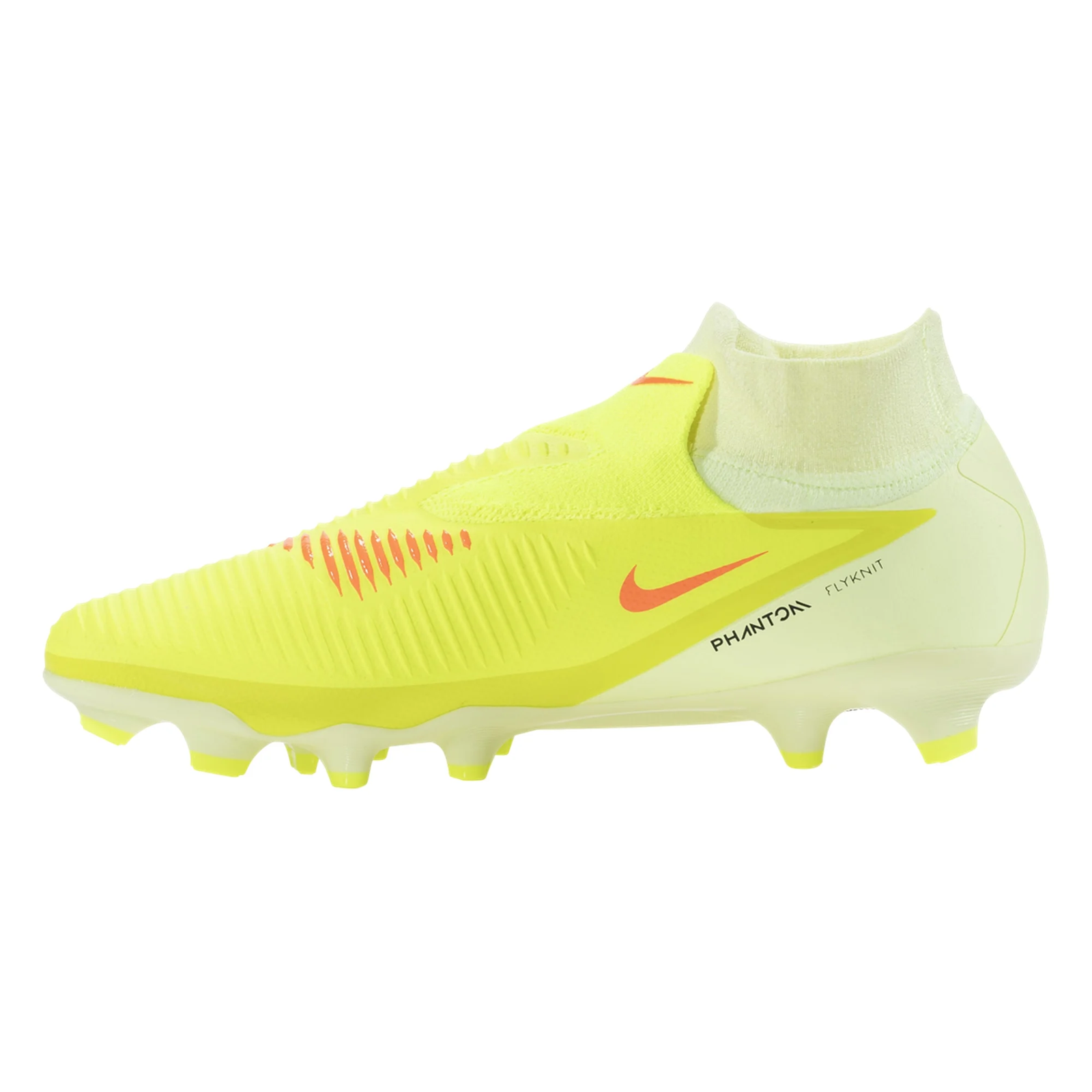 Nike Phantom 6 High Pro Firm Ground Soccer Cleats (Hyper Crimson/Black/Limelight)
