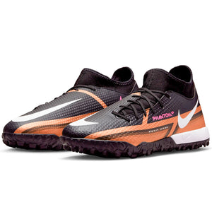 Nike Phantom GT2 Academy DF Turf Soccer Shoes (Metallic Copper)