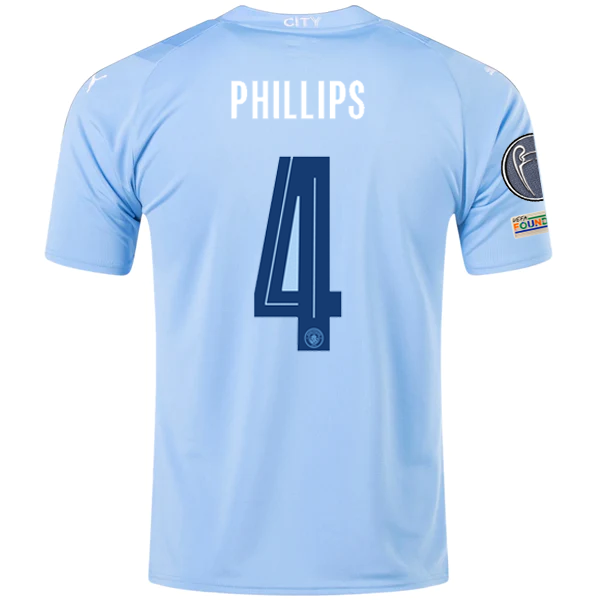 Camiseta Puma Manchester City De Bruyne 23-24 azul