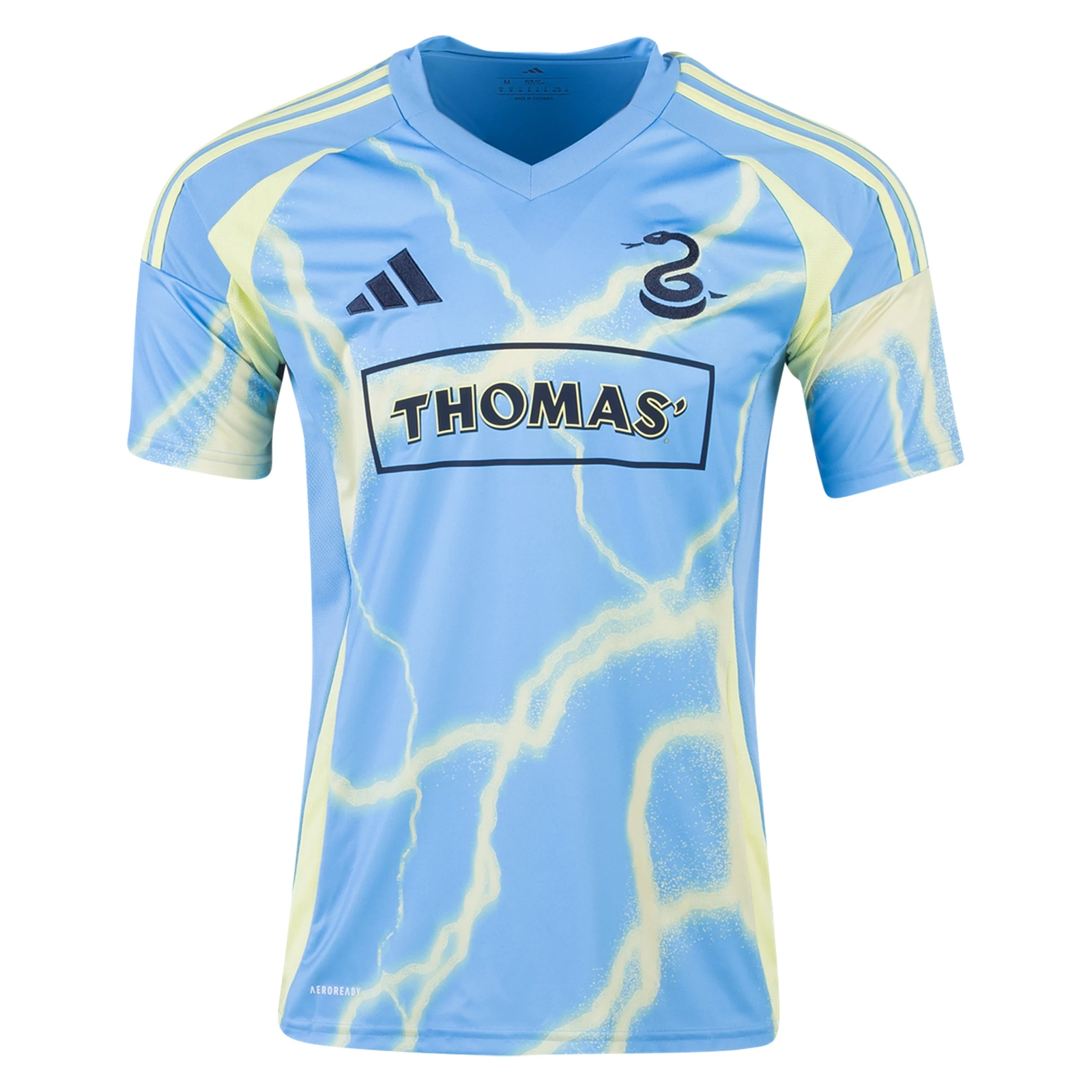 adidas Philadelphia Union Away Jersey 25/26 (Blue/Volt)