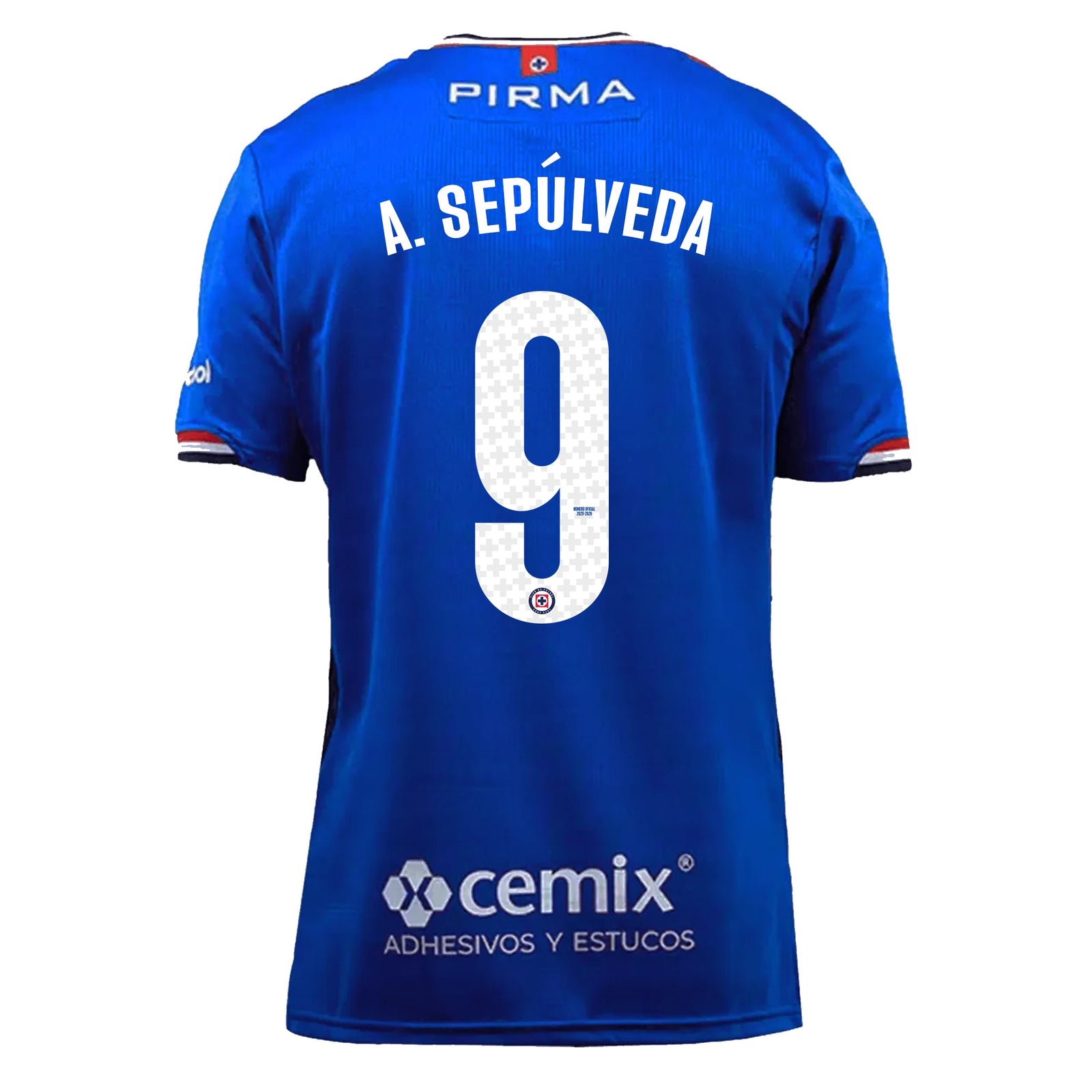 Pirma Men's Angel Sepulveda Cruz Azul Home Jersey 25/26 (Blue) | SoccerWearhouse