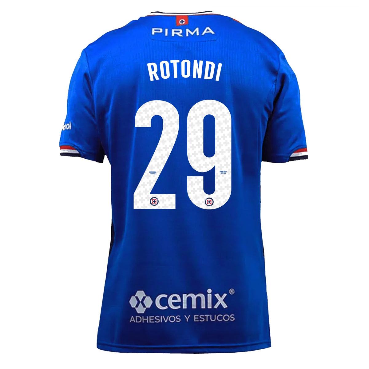 Pirma Men's Carlos Rodolfo Rotondi Cruz Azul Home Jersey 25/26 (Blue) | SoccerWearhouse