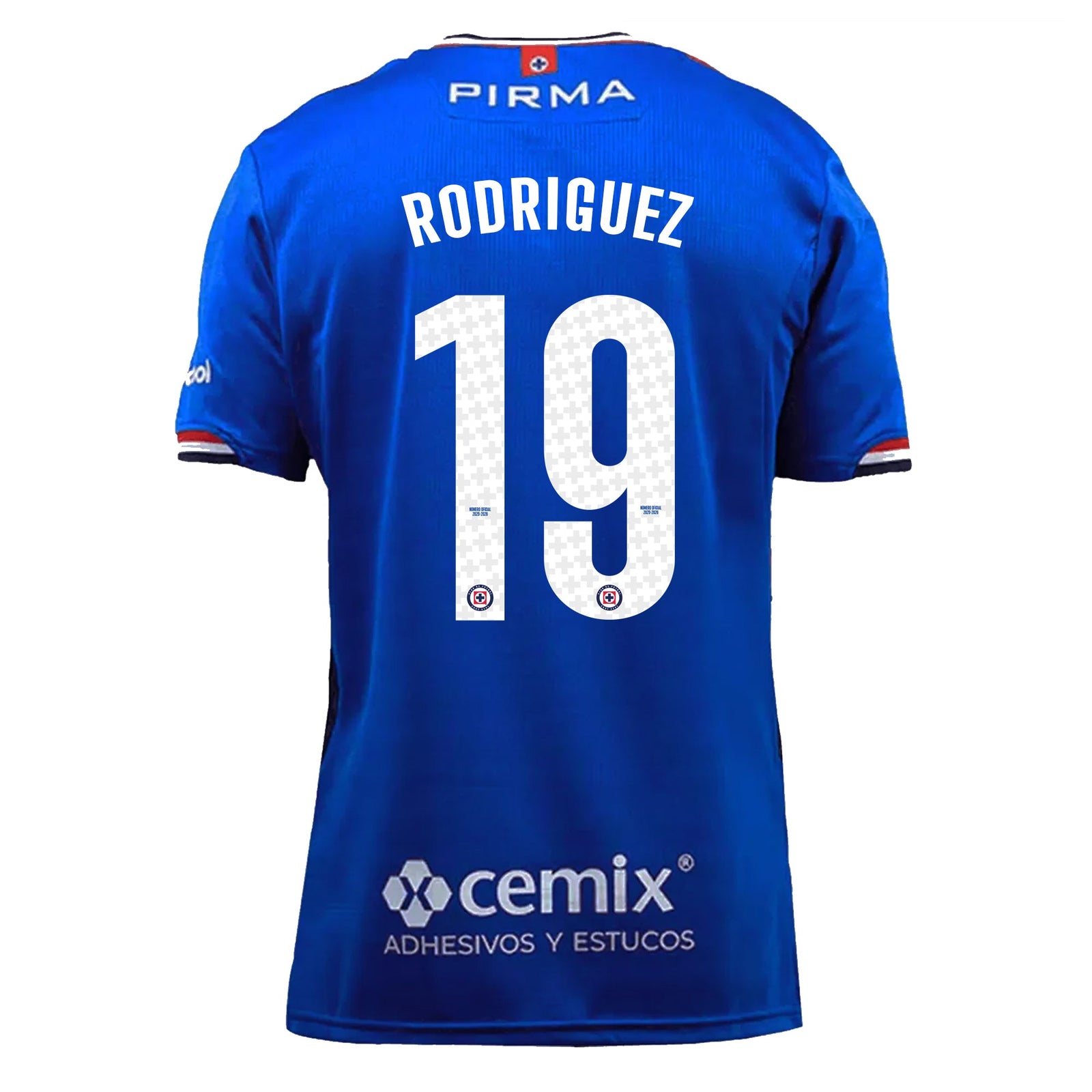 Pirma Men's Carlos Rodriguez Cruz Azul Home Jersey 25/26 (Blue) | SoccerWearhouse