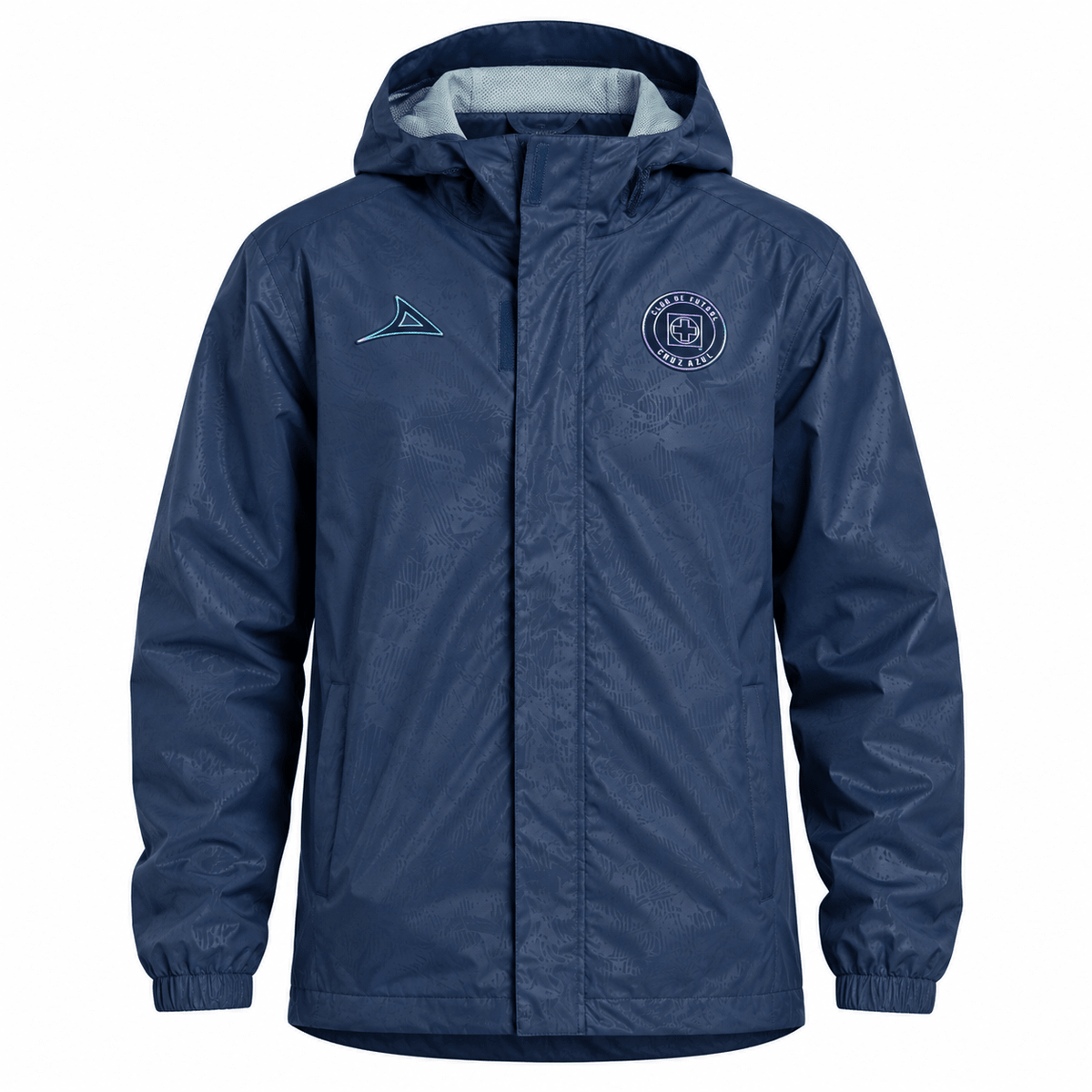 Pirma Men's Cruz Azul All-Weather Jacket (Navy Blue) | SoccerWearhouse