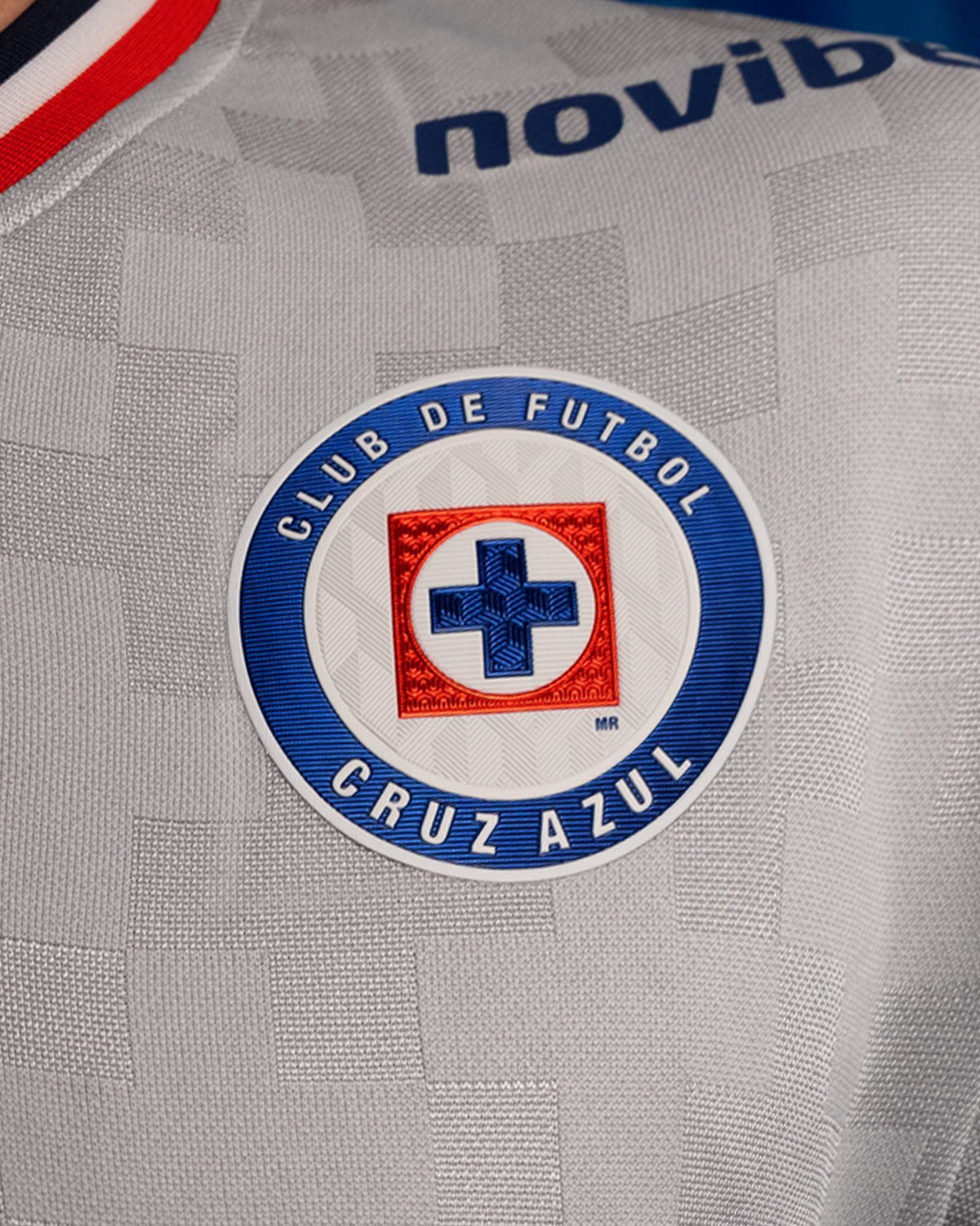 Pirma Men's Cruz Azul Away Jersey 25/26 w/ Champions 9 & LIGA BBVA Patches (Grey) | SoccerWearhouse