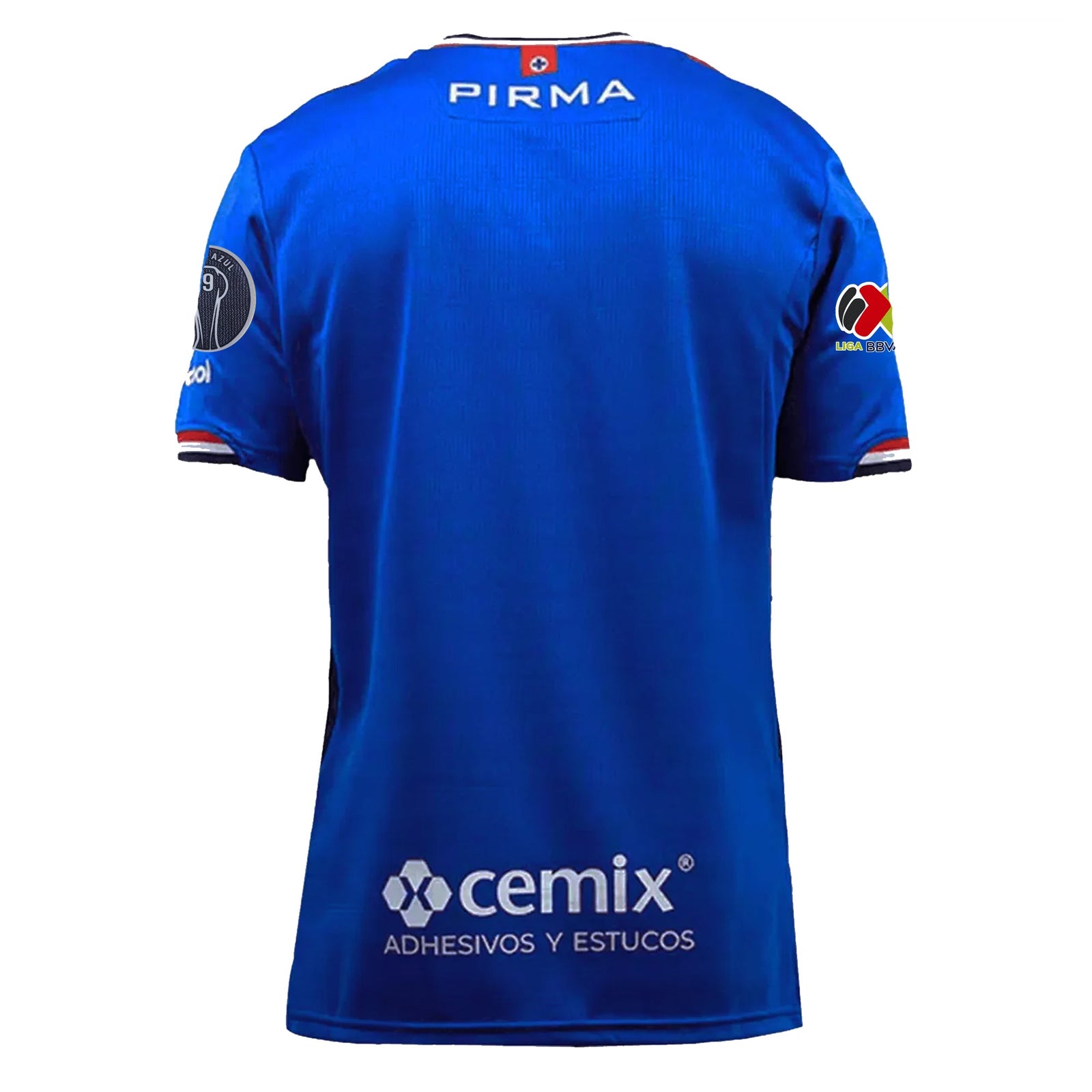 Pirma Men's Cruz Azul Home Jersey 25/26 w/ Champion 9 + Liga BBVA Patches (Blue) | SoccerWearhouse