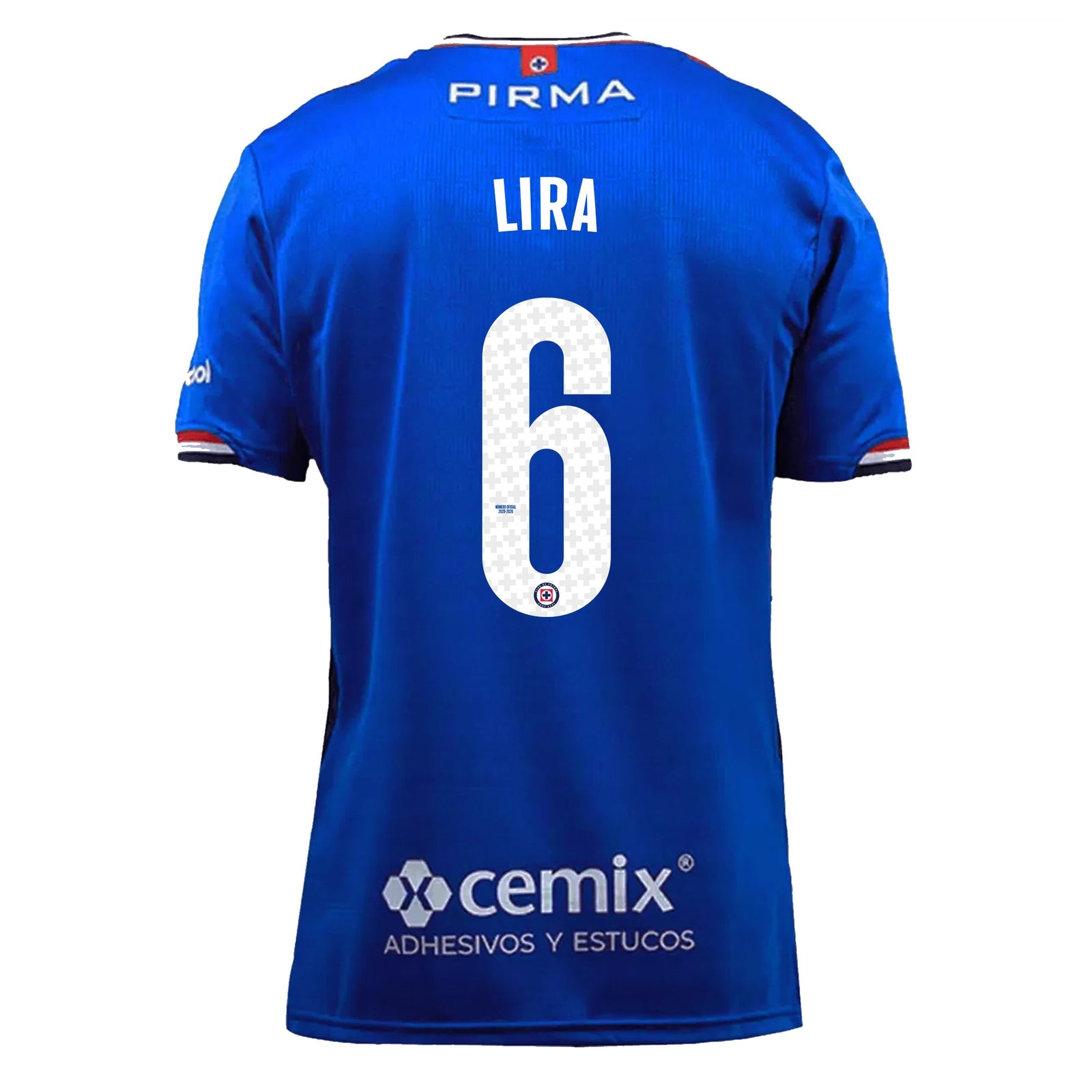Pirma Men's Erik Lira Cruz Azul Home Jersey 25/26 (Blue) | SoccerWearhouse