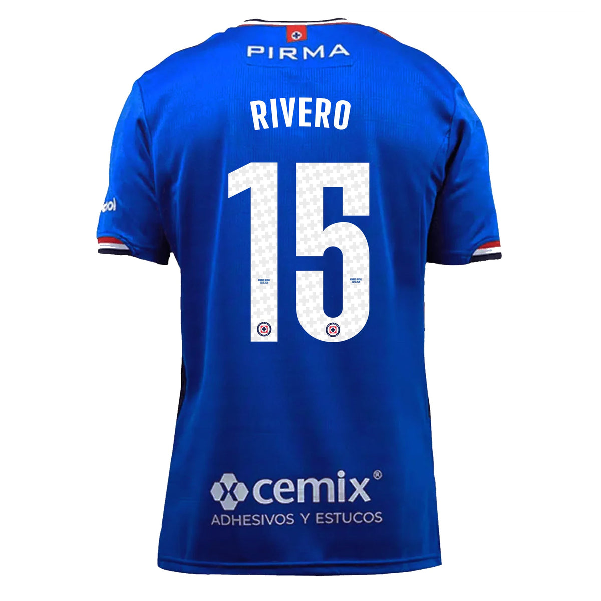 Pirma Men's Ignacio Rivero Cruz Azul Home Jersey 25/26 (Blue) | SoccerWearhouse