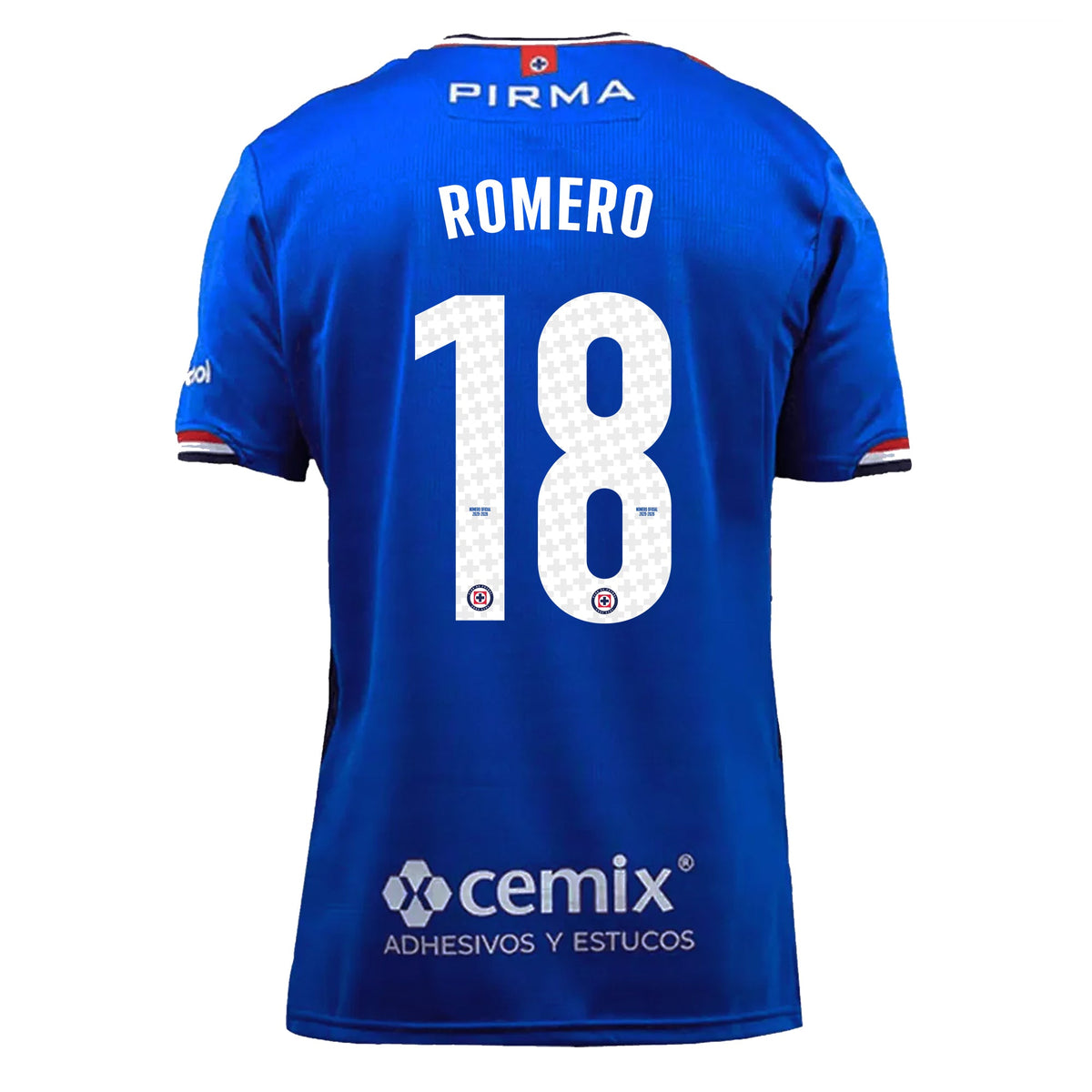 Pirma Men's Luka Romero Cruz Azul Home Jersey 25/26 (Blue) | SoccerWearhouse