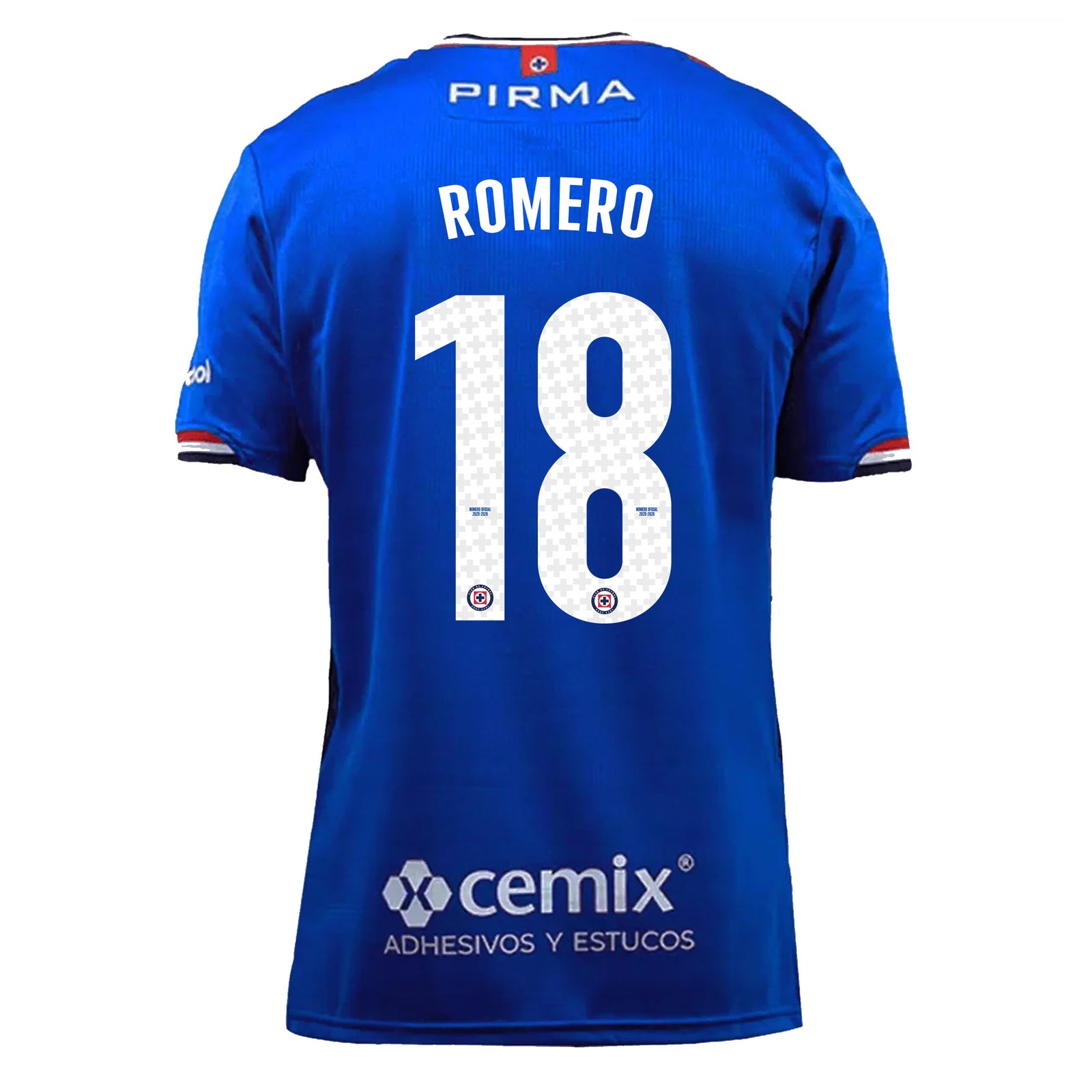 Pirma Men's Luka Romero Cruz Azul Home Jersey 25/26 (Blue) | SoccerWearhouse