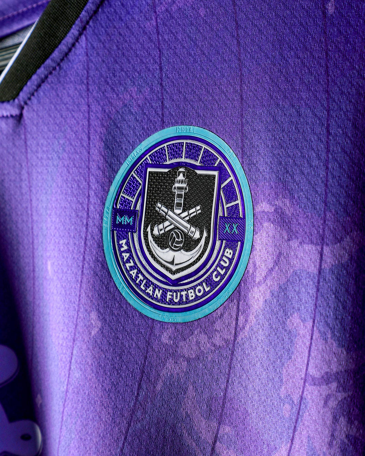 Pirma Men's Mazatlán Home Jersey 25/26 (Purple/Black) | SoccerWearhouse