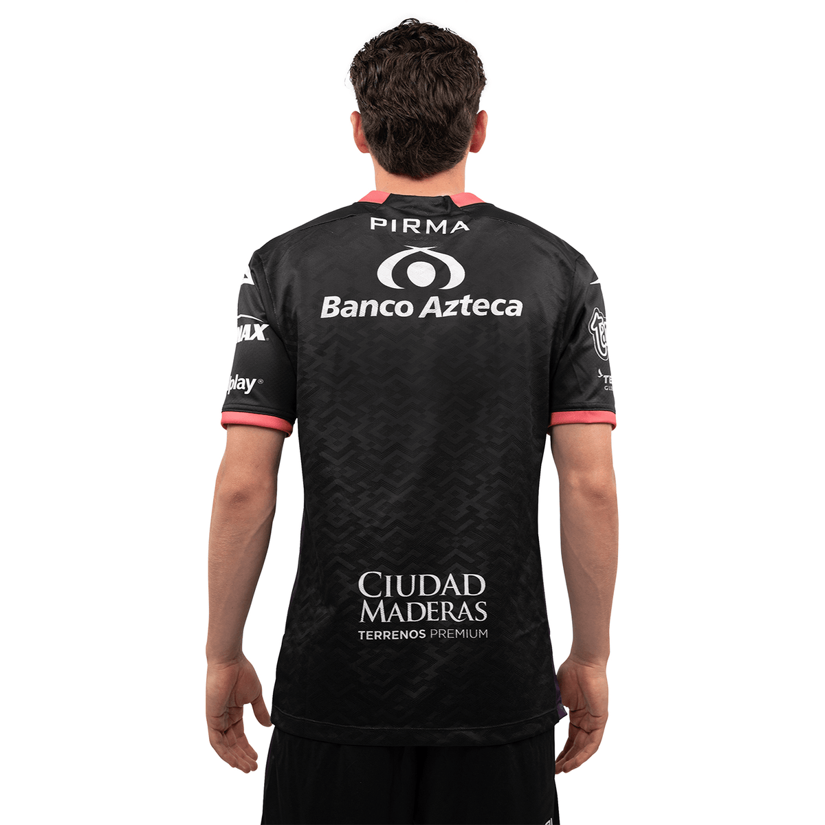 Pirma Men's Puebla Away Jersey 25/26 (Black/White) | SoccerWearhouse