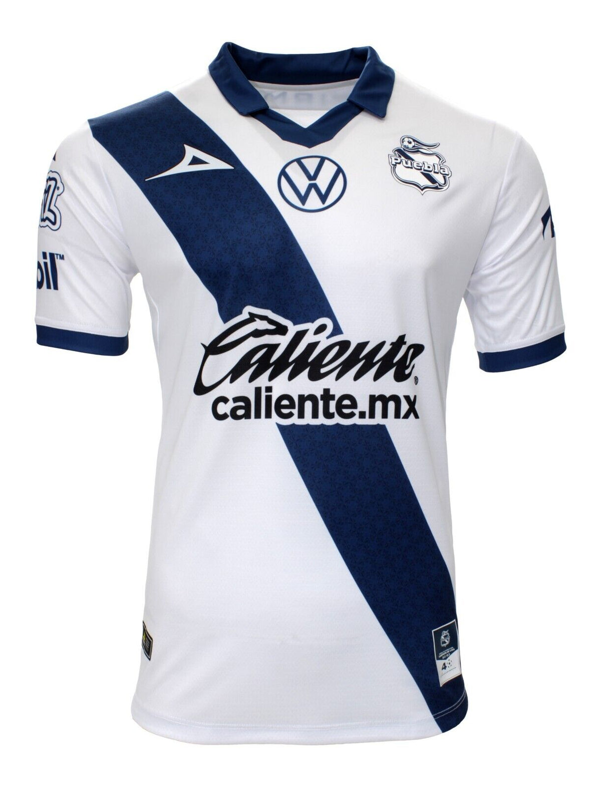 Pirma Puebla Home Jersey 23/24 (White/Blue) | SoccerWearhouse