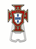 Portugal National Football Team FPF Metal Bottle Opener