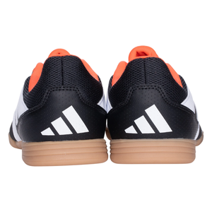adidas Jr. Predator Club Sala Indoor Soccer Shoes (Core Black/White/Orange)