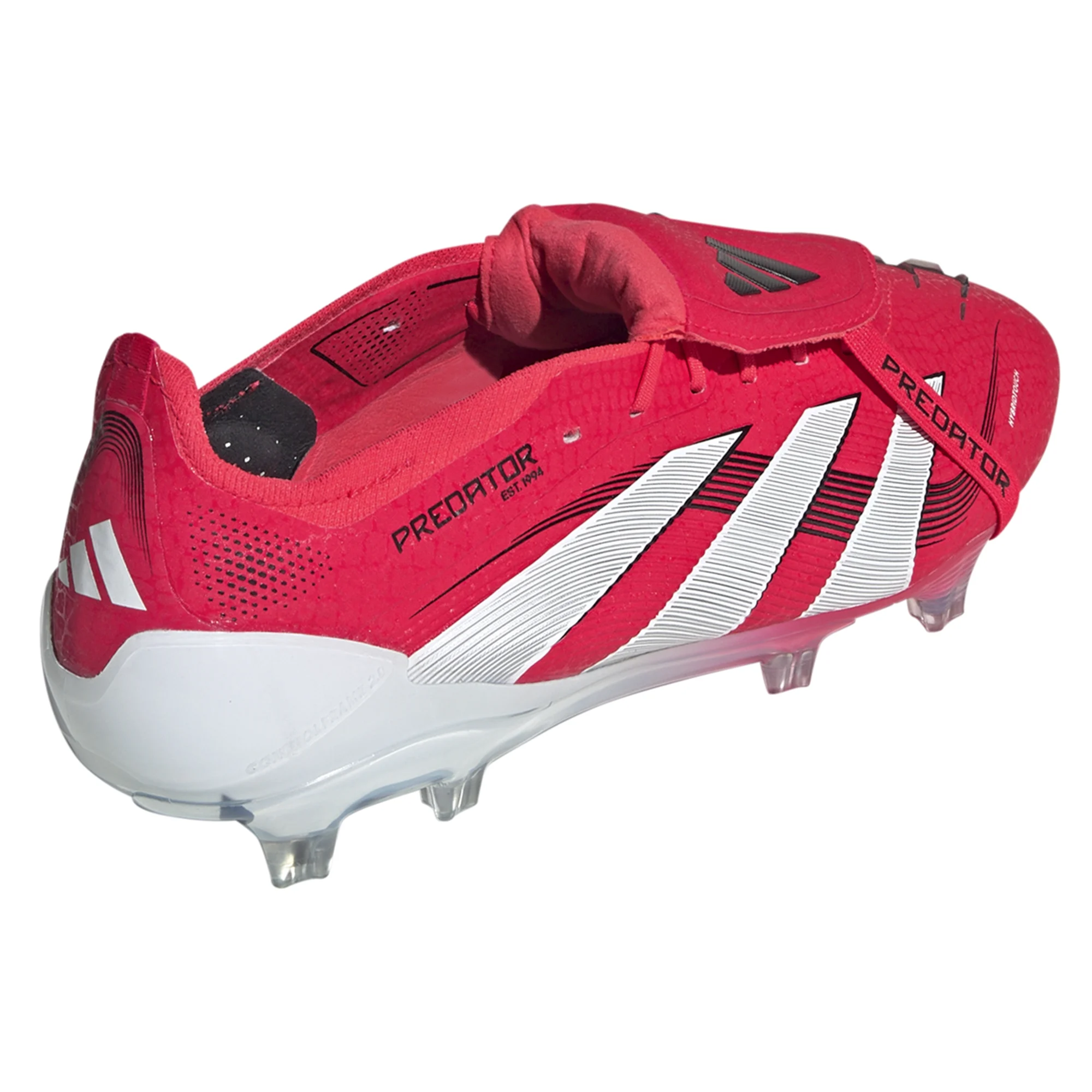 adidas Predator Elite FT FG Soccer Cleats (Lucid Red/Black adidas Predator Elite FT FG Soccer Cleats (Lucid Red/Black