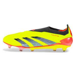 adidas Predator Elite LL FG Soccer Cleats (Solar Yellow/Black/Solar Red)