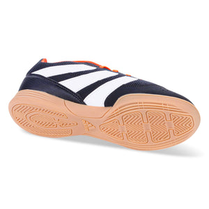 adidas Jr. Predator Club Sala Indoor Soccer Shoes (Core Black/White/Orange)