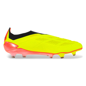 adidas Predator Elite LL FG Soccer Cleats (Solar Yellow/Black/Solar Red)