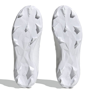 adidas Jr. Predator Accuracy.3 Firm Ground Soccer Cleats (Core White)
