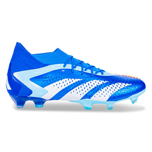 adidas Predator Accuracy.1 Firm Ground Soccer Cleats (Bright Royal/Cloud White/Solar Red)