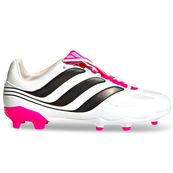 Adidas Youth Predator Precision.3 FG Soccer Cleats White Black Pink 5