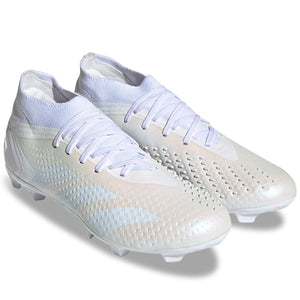 adidas Predator Accuracy.2 Firm Ground Soccer Cleats (White)