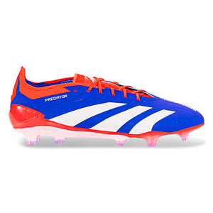 adidas Predator Elite FG Soccer Cleats (Lucid Blue/White/Solar Red)