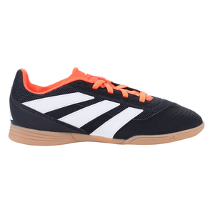 adidas Jr. Predator Club Sala Indoor Soccer Shoes (Core Black/White/Orange)