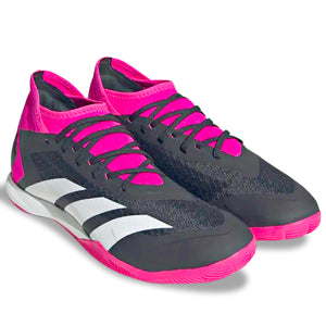 adidas Predator Accuracy Indoor Shoes (Core Black/Team Shock Pink)