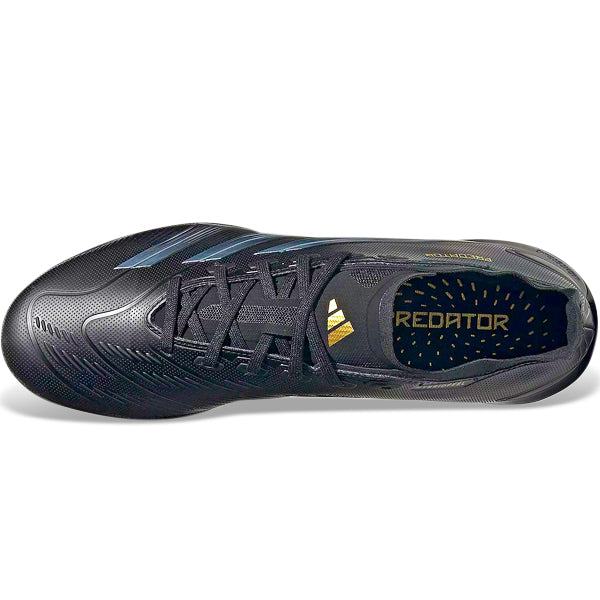 adidas Predator League TF Cleat (Core Black/Carbon/Gold 