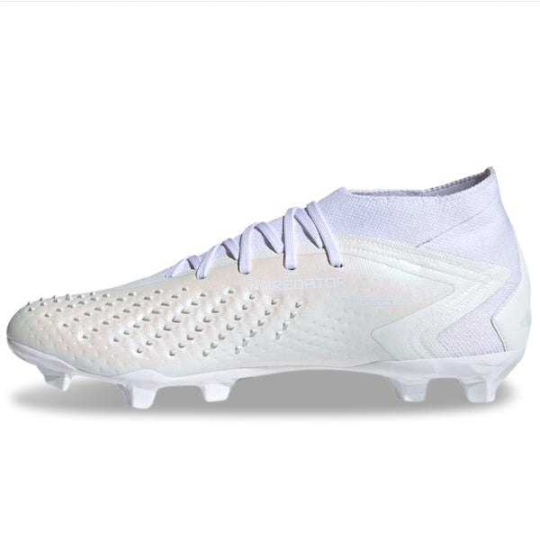 adidas Predator Accuracy.2 Firm Ground Soccer Cleats (White)