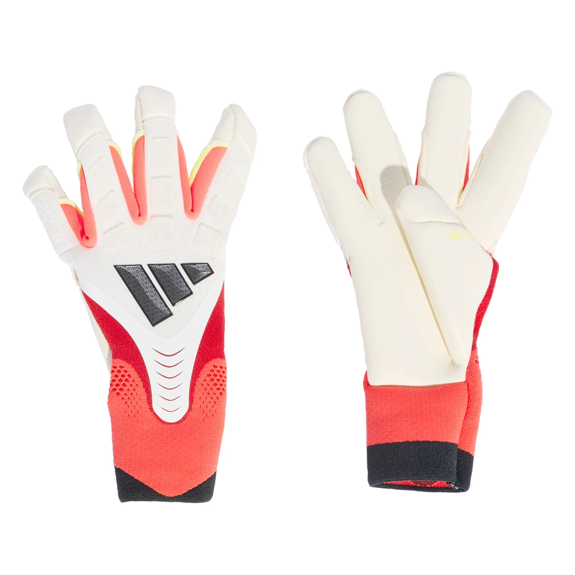adidas Predator Pro Hybrid Promo Goalkeeper Gloves (White/Lucid Red/Black)