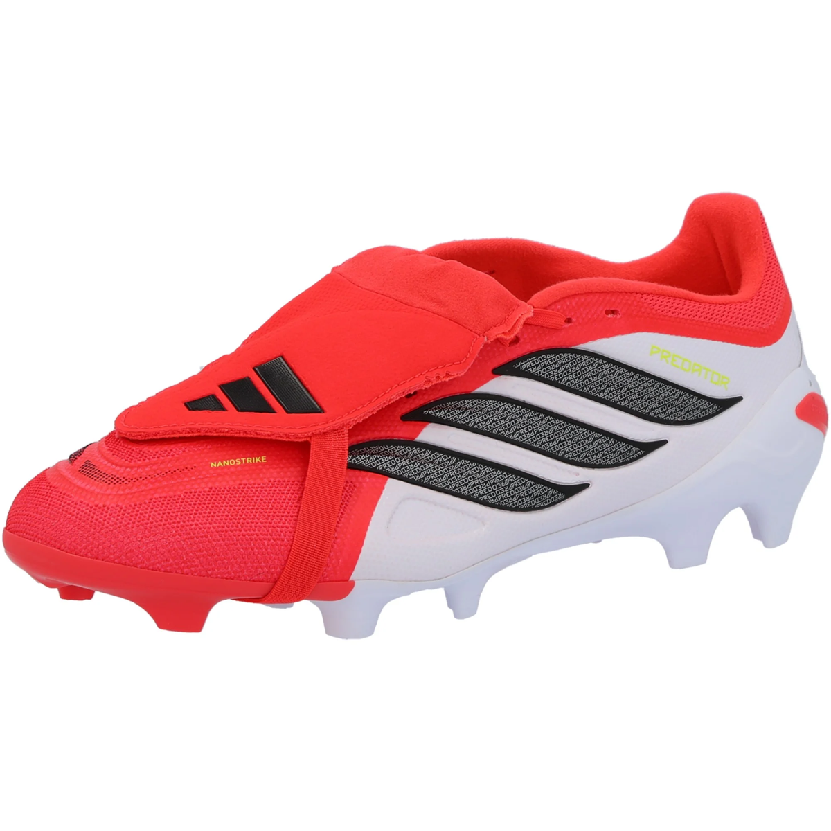 adidas Predator League FT Firm Ground Soccer Cleats (Lucid Red/Black/White)