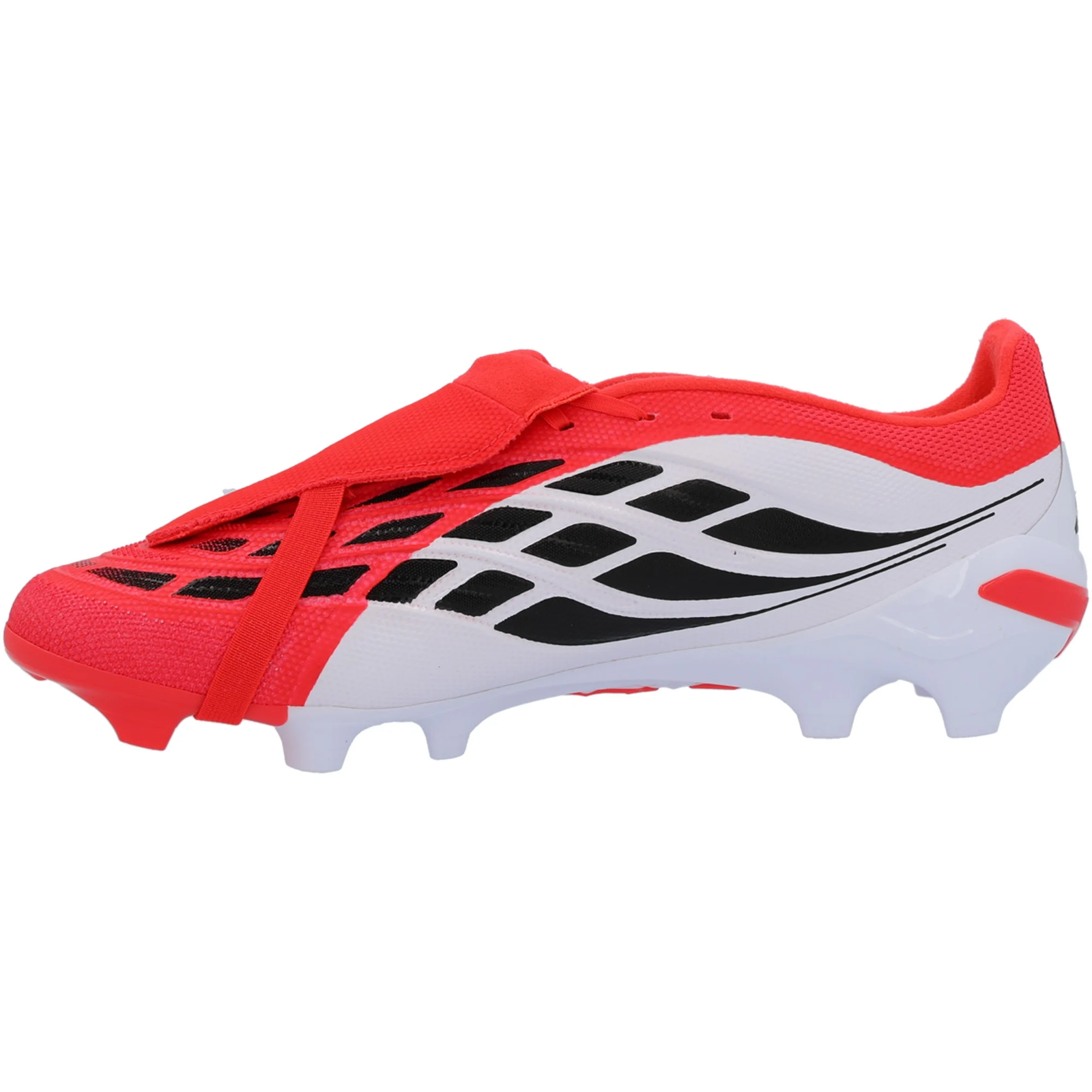 adidas Predator League FT Firm Ground Soccer Cleats (Lucid Red/Black/White)