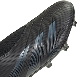 adidas Predator League Laceless FG Soccer Cleats (Core Black/Carbon/Gold Metallic)