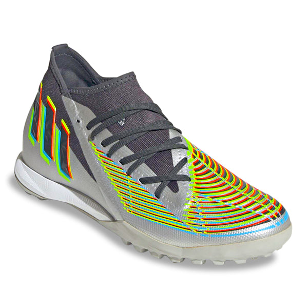 adidas Predator Edge.3 Turf (Plateado metalizado/Negro)