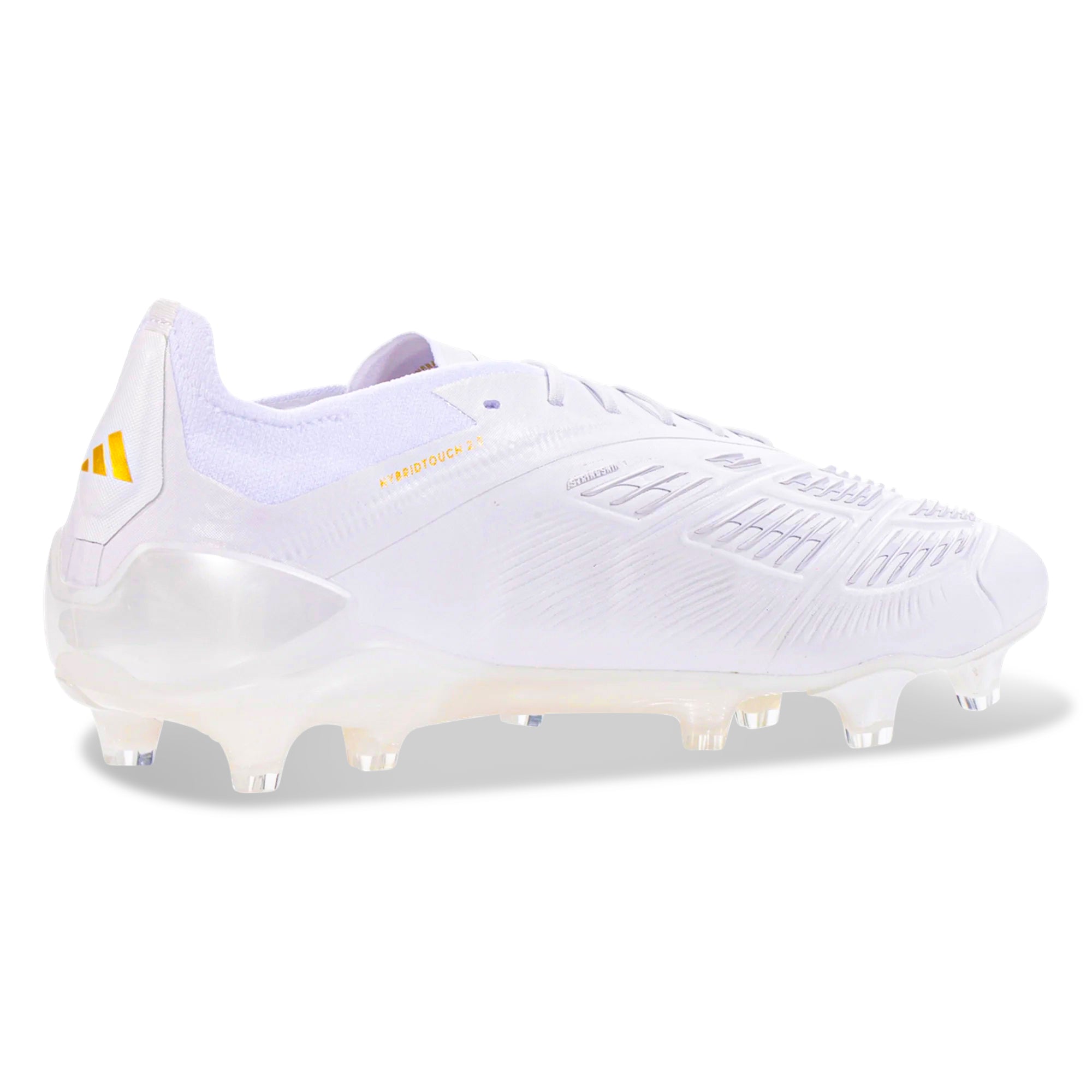 adidas Predator Elite FG Soccer Cleats (White/Gold Metallic