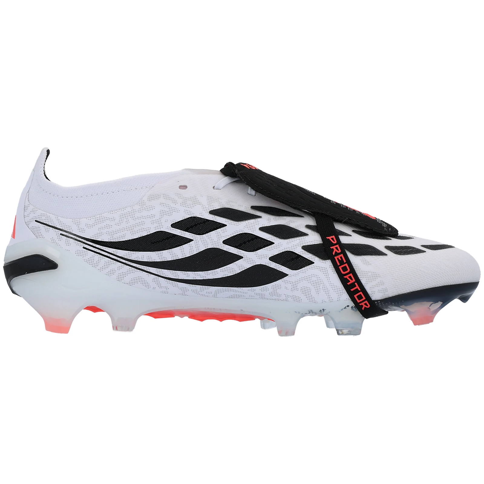 adidas Predator Elite FT Firm Ground Soccer Cleats (White/Black)