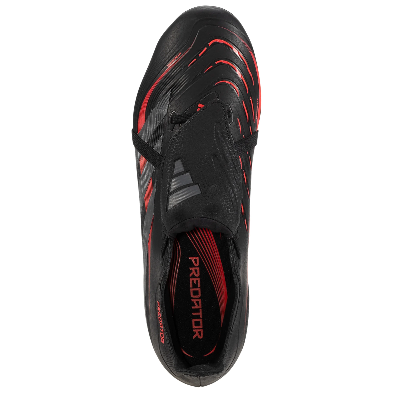 adidas Predator League FT FG/MG Soccer Cleats (Black/Grey/Red)