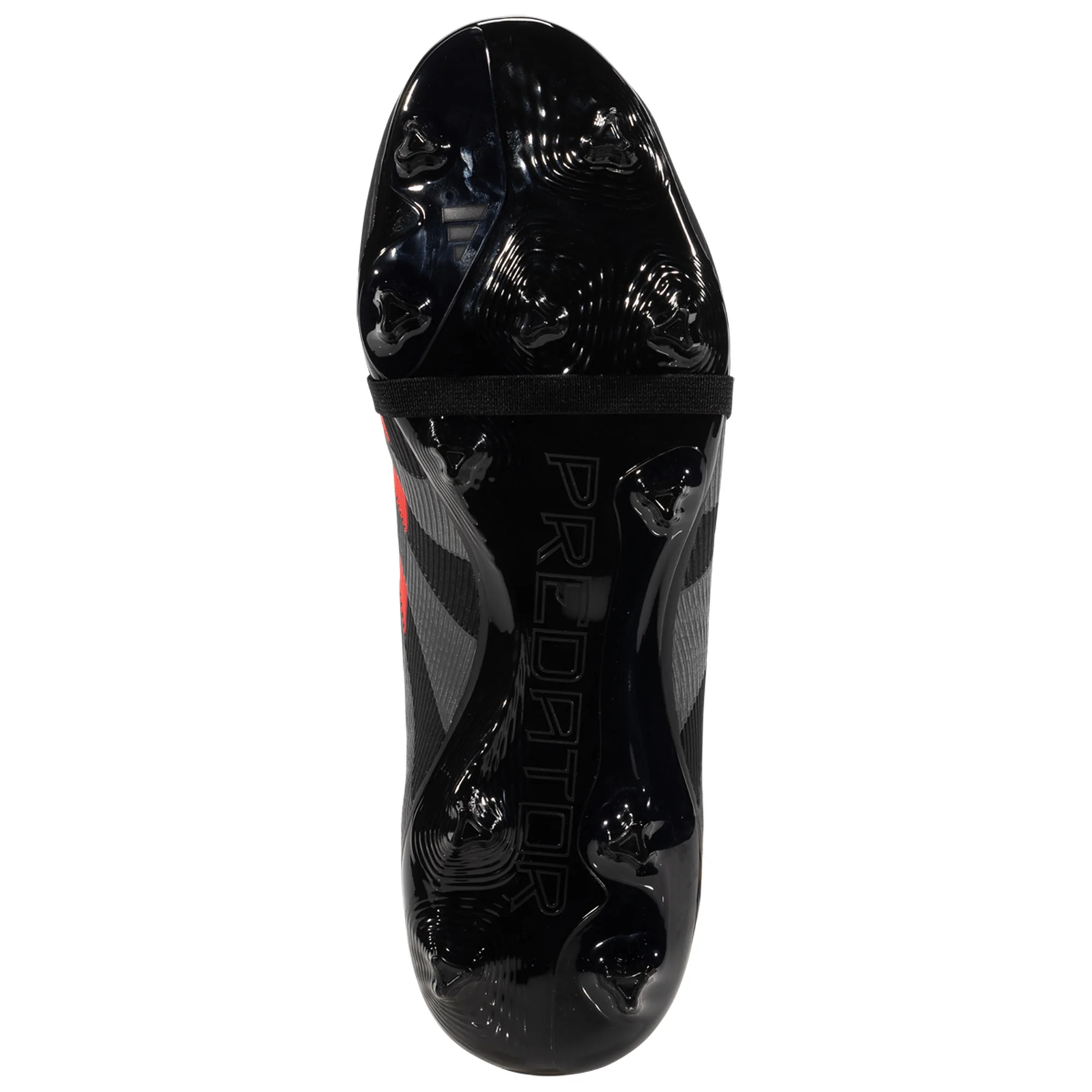 adidas Predator League FT FG/MG Soccer Cleats (Black/Grey/Red)