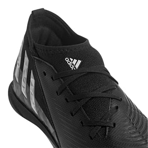 adidas Jr. Predator Edge .3 Indoor Soccer Shoes (Core Black)