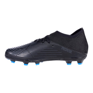 adidas Jr. Predator Edge.3 FG Soccer Cleats (Core Black)
