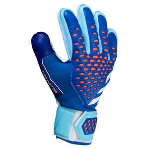 adidas Predator Glove Match Fingersave Goalkeeper Gloves (Bright Royal/Bliss Blue)