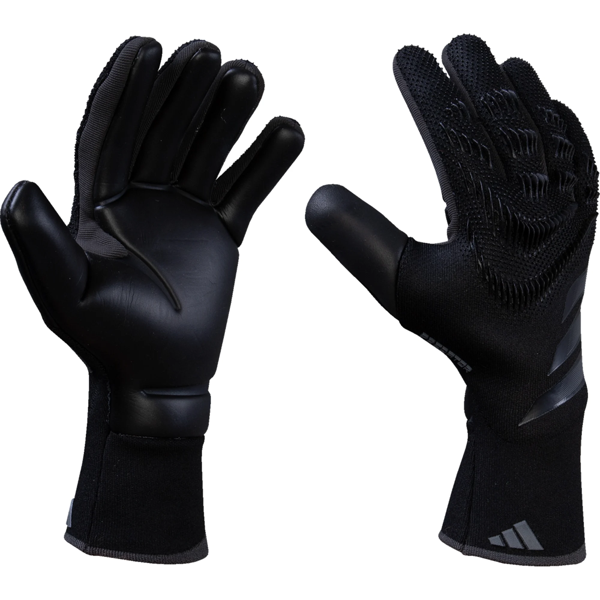 All black adidas goalkeeper gloves discount