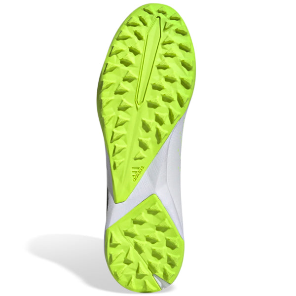 adidas Predator Accuracy.3 Turf Soccer Shoes (White/Lucid Lemon)