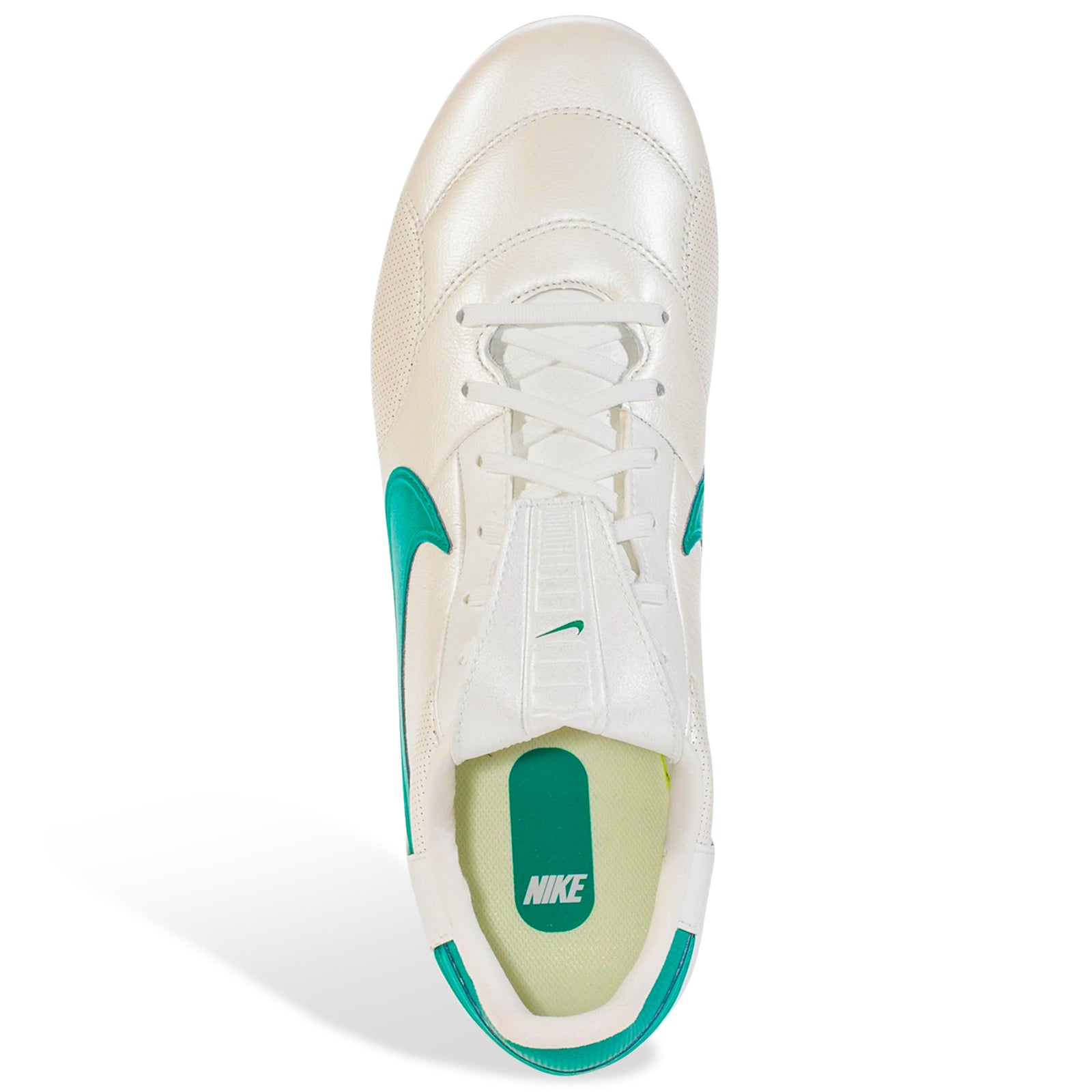 Nike Premier III FG Soccer Cleats (Metallic Summit White/Mystic Green)