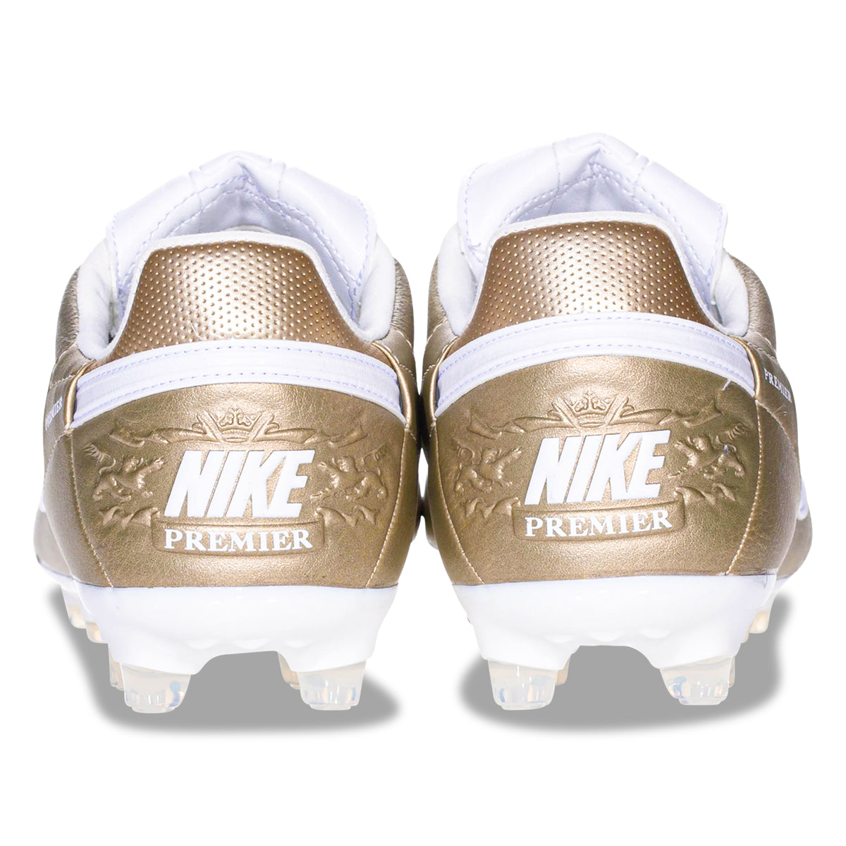 Nike Premier III Firm Ground Soccer Cleats Metallic Gold Grain White Soccer Wearhouse