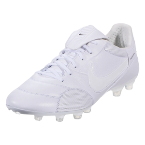 Nike Premier III FG Soccer Cleats (White/White)